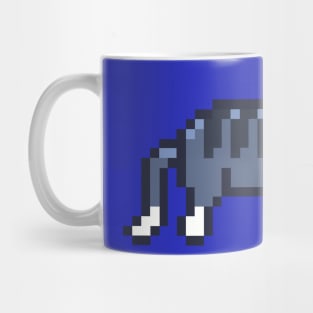 Pixel Art Cute Cat Sleeping Mug